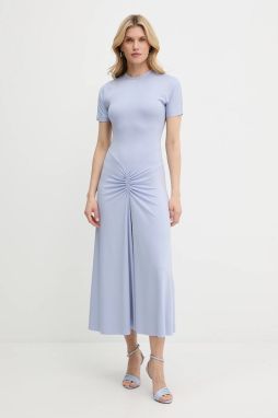 Šaty Victoria Beckham maxi, rovný strih, 1325JDR006476A