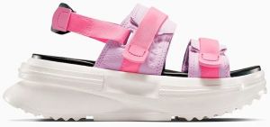 Sandále Converse Run Star Utility Sandal CX ružová farba, na platforme, A15095C