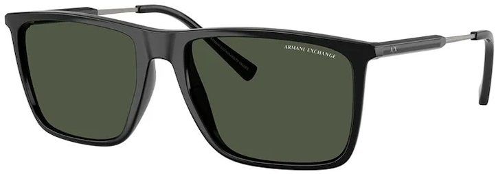 Slnečné okuliare Armani Exchange čierna farba, 0AX4160S