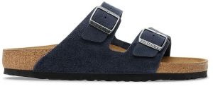 Semišové šľapky Birkenstock Arizona tmavomodrá farba, 1030895