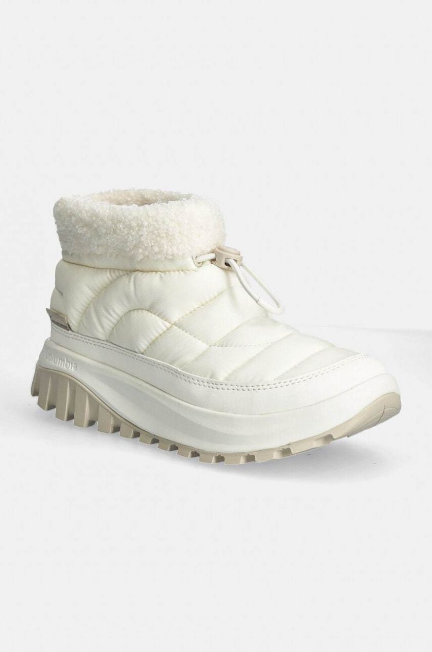Snehule Columbia Snowtrot Shorty béžová farba, 2075121