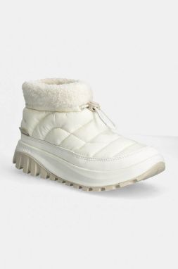 Snehule Columbia Snowtrot Shorty béžová farba, 2075121