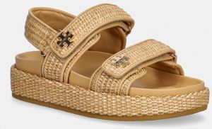 Sandále Tory Burch Kira Sport Sandal béžová farba, 159919-250