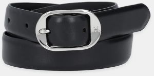 Kožený opasok Calvin Klein čierna farba, LV04K7014G