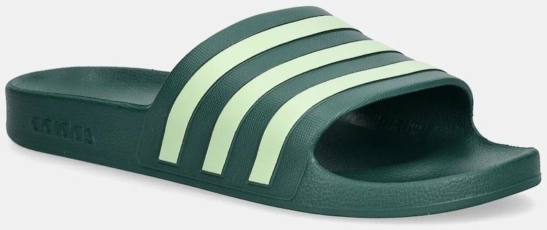 Šľapky adidas Adilette Aqua zelená farba, JS1128