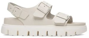 Kožené sandále Birkenstock Milano Chunky Exq Birkenstock x Papillio béžová farba, na platforme, 1029074