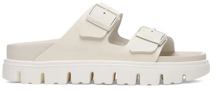 Kožené šľapky Birkenstock Arizona Chunky Exq Birkenstock x Papillio béžová farba, 1029067