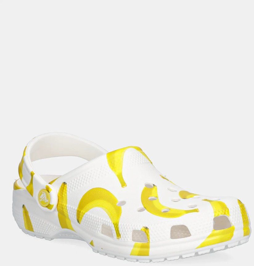 Šľapky Crocs Classic Fresh Fruits Clog biela farba, 211008