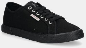 Tenisky Calvin Klein Jeans ESS VULC LOW MG CV čierna farba, YM0YM01301