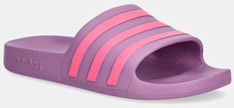 Šľapky adidas Adilette Aqua fialová farba, JS4057