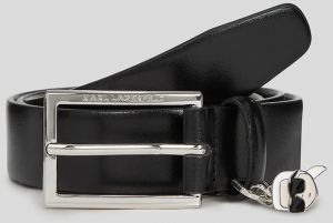 Opasok Karl Lagerfeld čierna farba, A3W33069