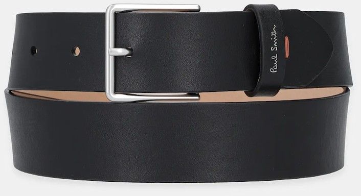 Kožený opasok Paul Smith čierna farba, M1A-7946-NSTITC