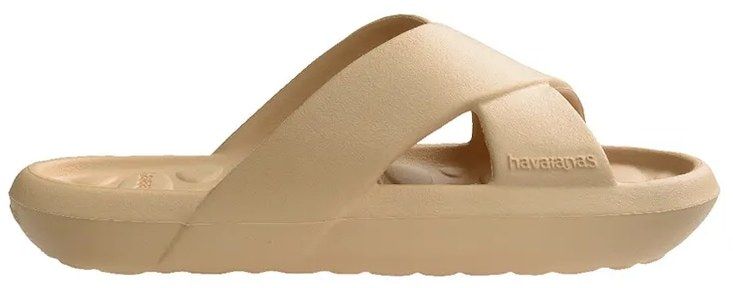 Šľapky Havaianas CANDY POP béžová farba, na platforme, 4149859.0570
