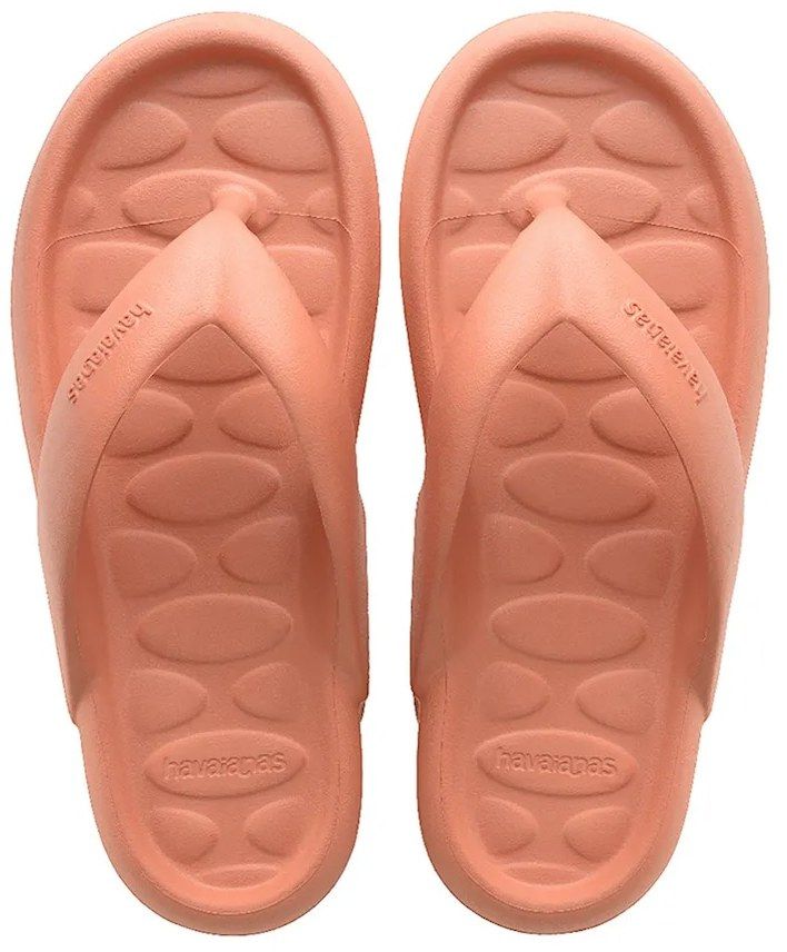 Šľapky Havaianas FLIP FLOP CANDY POP béžová farba, na platforme, 4149964.9259