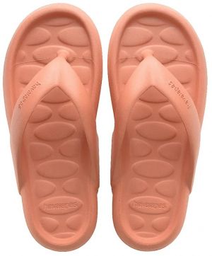 Šľapky Havaianas FLIP FLOP CANDY POP béžová farba, na platforme, 4149964.9259