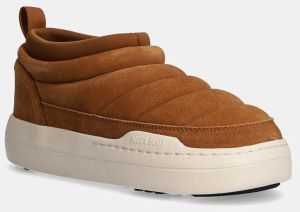 Snehule Moon Boot Park Soft Suede hnedá farba, 80D2470020-M008