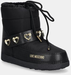 Snehule Love Moschino čierna farba, JA24182G1NISD00A
