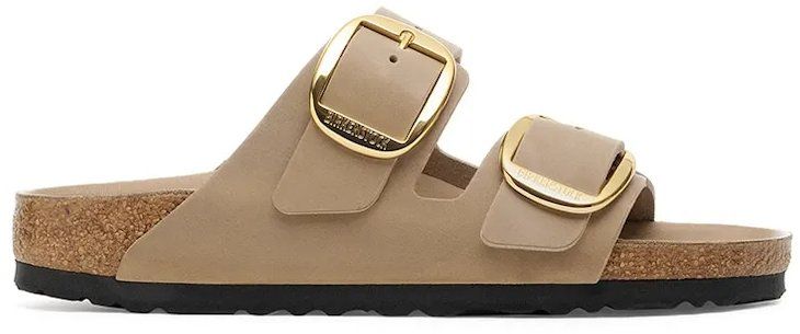 Kožené šľapky Birkenstock Boston Big Buckle béžová farba, 1030395