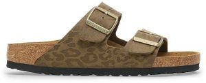 Šľapky Birkenstock Arizona zelená farba, 1030586