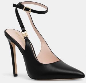 Kožené lodičky Marciano Guess čierna farba, 5YGZ37 7368A