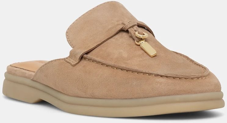 Semišové šľapky Steve Madden Patrizia hnedá farba, 11003910