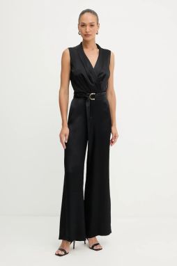 Overal Marciano Guess IVA čierna farba, v výstrih, 5YGD24 7350A