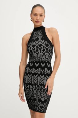 Šaty Marciano Guess BILLIE čierna farba, mini, priliehavé, 5YGK19 5877Z