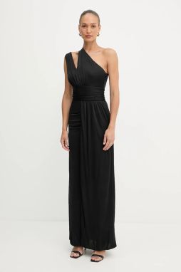 Šaty Marciano Guess PATTY čierna farba, maxi, rovný strih, 5YGK05 6334A