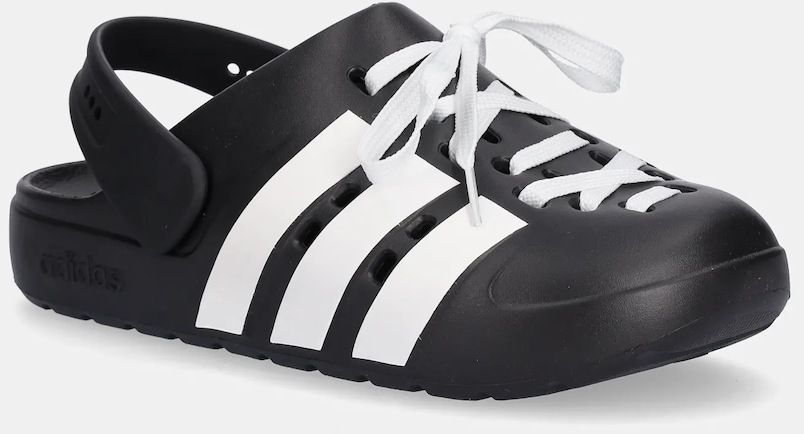 Šľapky adidas Adilette Clog 2.0 čierna farba, JR4025