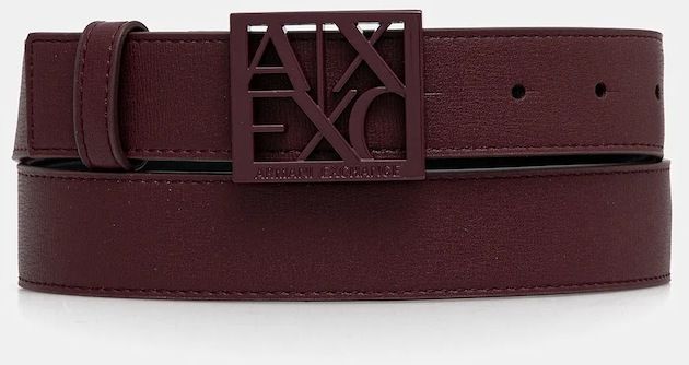 Opasok Armani Exchange bordová farba, 941130 0A874