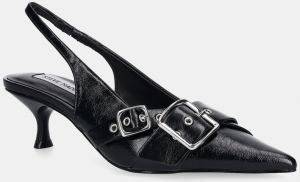 Lodičky Steve Madden Lezley čierna farba, 11003440