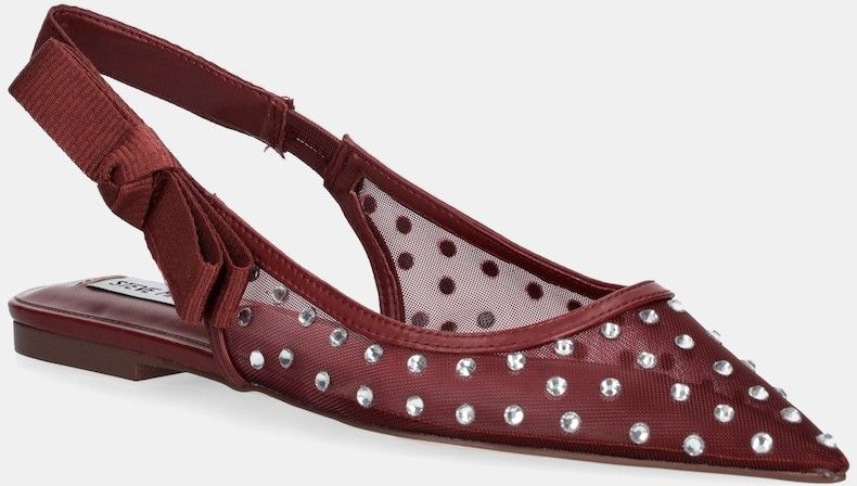 Baleríny Steve Madden Olyvia-R bordová farba, s otvorenou pätou, 11003907