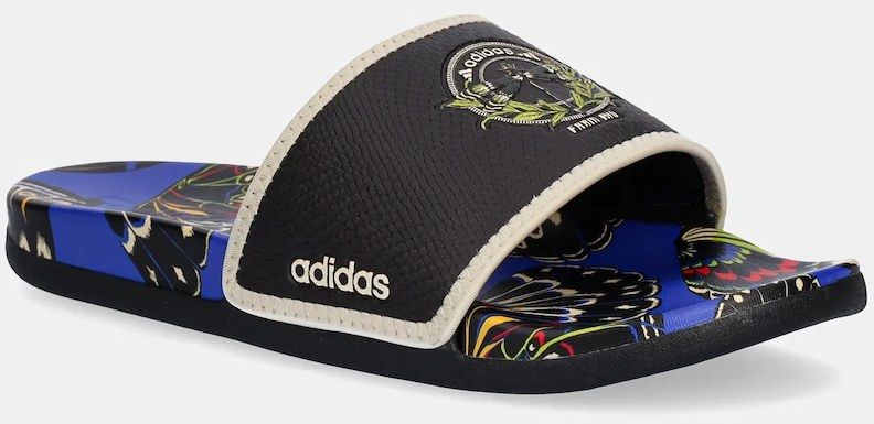 Šľapky adidas čierna farba, JR9306