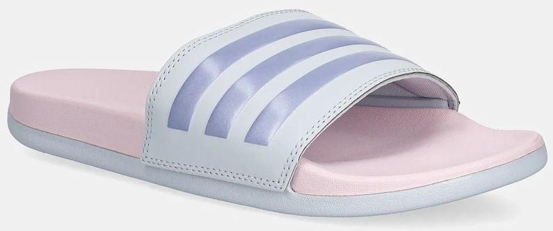 Šľapky adidas modrá farba, JS3617