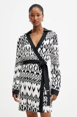 Šaty Marciano Guess BRITNEY biela farba, mini, rovný strih, 5YGK14 7352A
