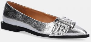 Baleríny Steve Madden Grail strieborná farba, 11003430
