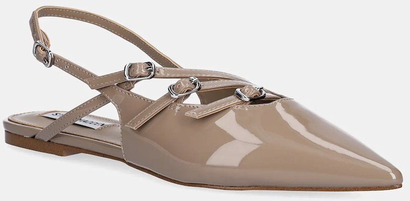 Baleríny Steve Madden Cianna hnedá farba, s otvorenou pätou, 11003709