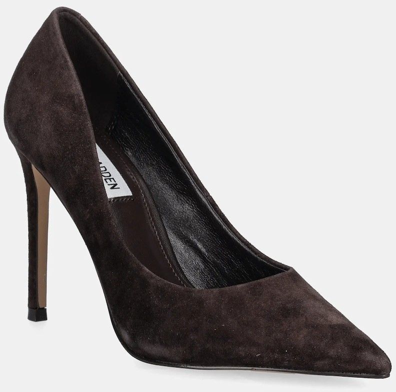 Semišové lodičky Steve Madden Thrive hnedá farba, 11003887