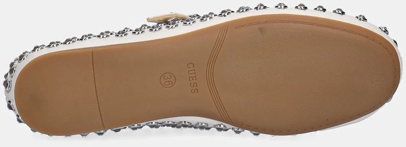 Baleríny Guess KALIDAL biela farba, FLTKDL ELE02