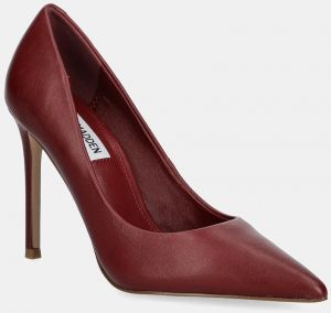 Kožené lodičky Steve Madden Thrive bordová farba, 11003887