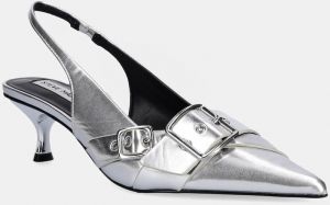 Lodičky Steve Madden Lezley strieborná farba, 11003440