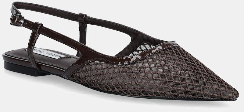 Baleríny Steve Madden Slingshot-M hnedá farba, s otvorenou pätou, 11003838