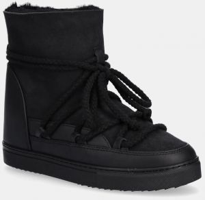 Kožené snehule Inuikii Classic Wedge čierna farba, 1001.004.0042.000