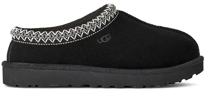 Semišové papuče UGG Tasman II čierna farba, 1174470.BLK