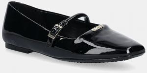 Baleríny Dkny Danita čierna farba, K3577415