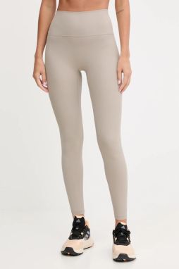 Tréningové legíny New Balance béžová farba, jednofarebné, WP53152ADS