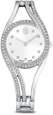 Hodinky Swarovski HYPERBOLA dámske, strieborná farba, 5689432