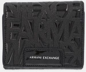 Peňaženka Armani Exchange dámska, čierna farba, XW001595 AF17290