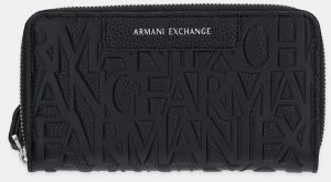 Peňaženka Armani Exchange dámska, čierna farba, XW001606 AF15774