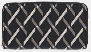 Peňaženka Armani Exchange dámska, čierna farba, XW000359 AF17155